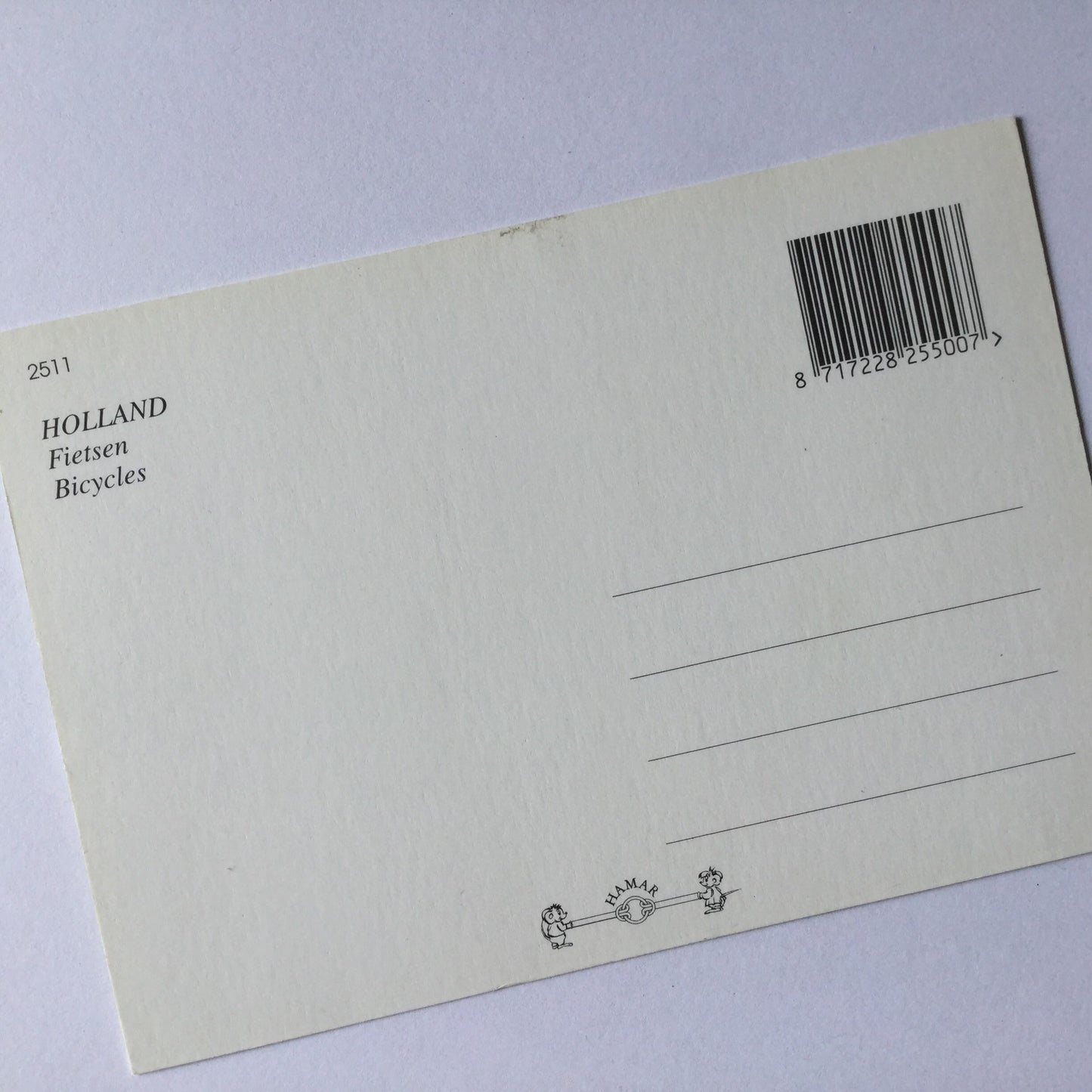 Postcard - Holland - Fietsen, Bicycles - travel, souvenir, letter, The Netherlands, bikes