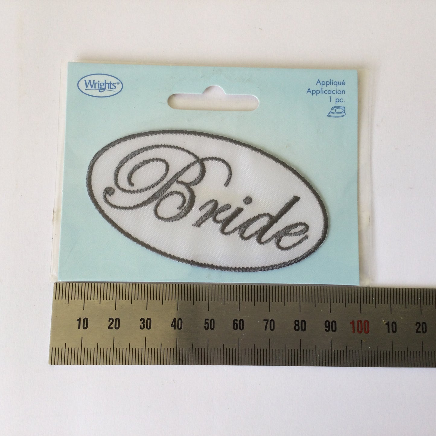 Iron on patch for Bride, hens night, wedding or engagement party, woven badge