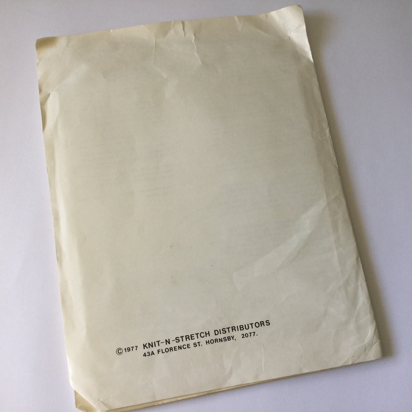 Vintage 70s Knit-N-Stretch Sewing Pattern Ladies Slacks 210A sizes 8 to 22 - Uncut and complete Sizes 8 - 18