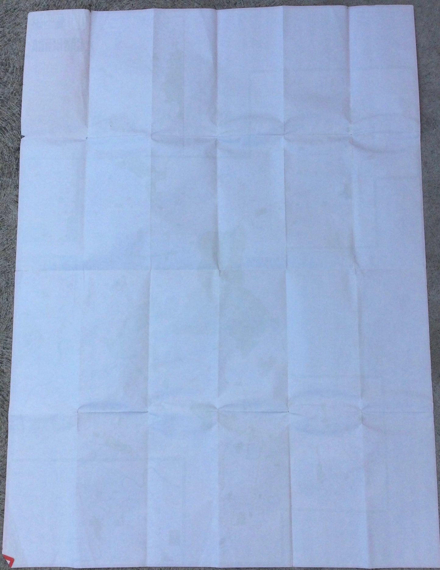 1970's vintage UBD Canberra Tourist map - cities and towns, capital, Queanbeyan, key sites and university