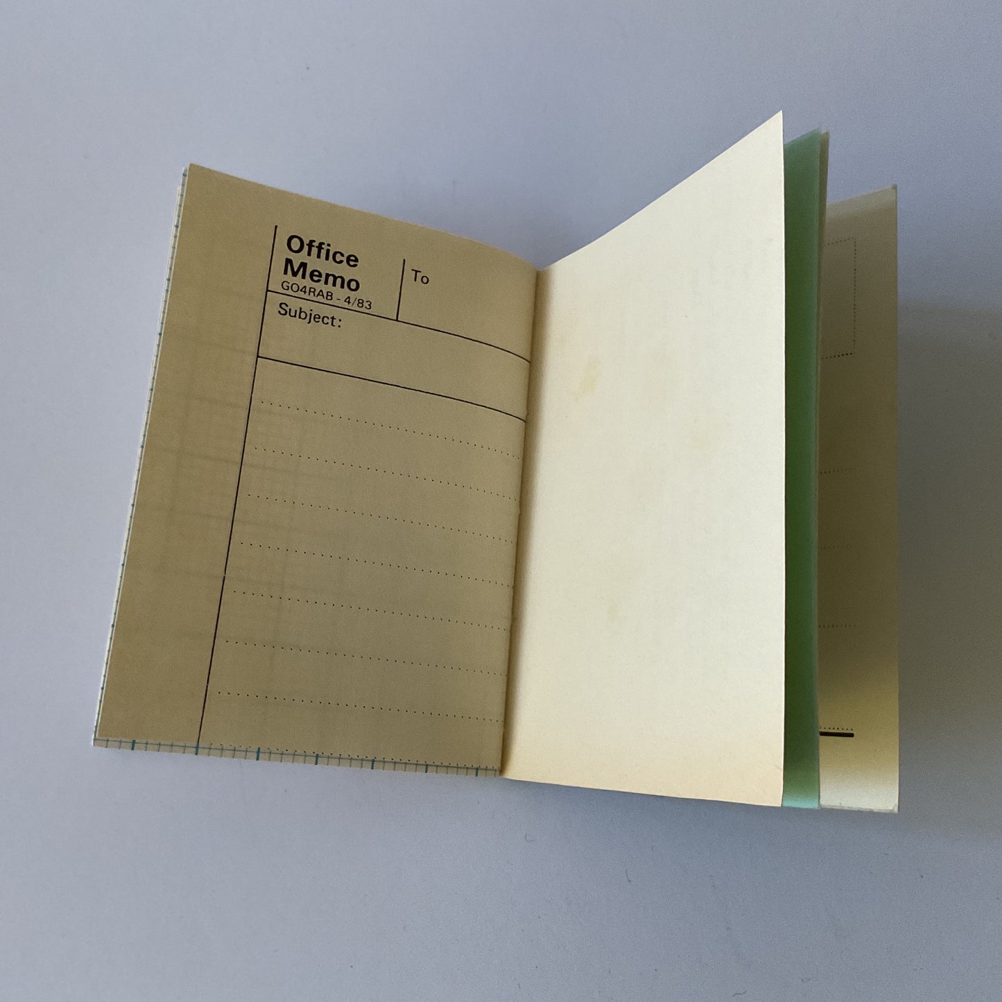 Handmade blank mini journal - Sydney Harbour - 40 mixed pages inside a vintage postcard