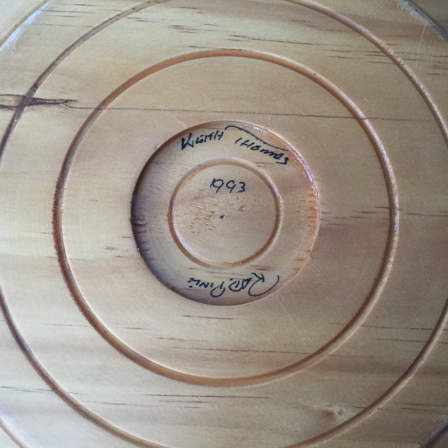 Wood and tile cheese and cracker serving dish - hand turned radiata pine - dinner party, decorative, natural, wood, home decor, serving dish