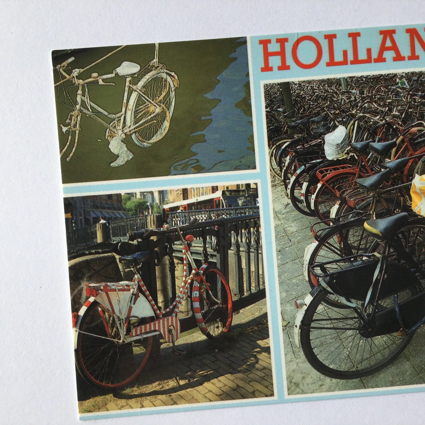 Postcard - Holland - Fietsen, Bicycles - travel, souvenir, letter, The Netherlands, bikes