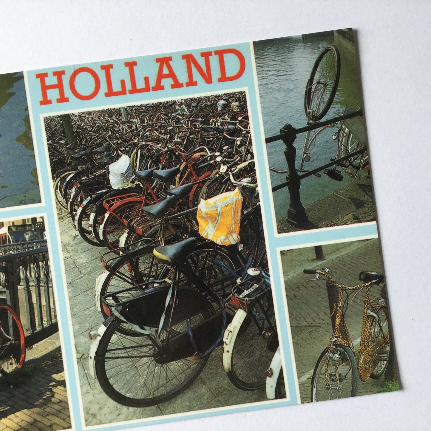 Postcard - Holland - Fietsen, Bicycles - travel, souvenir, letter, The Netherlands, bikes