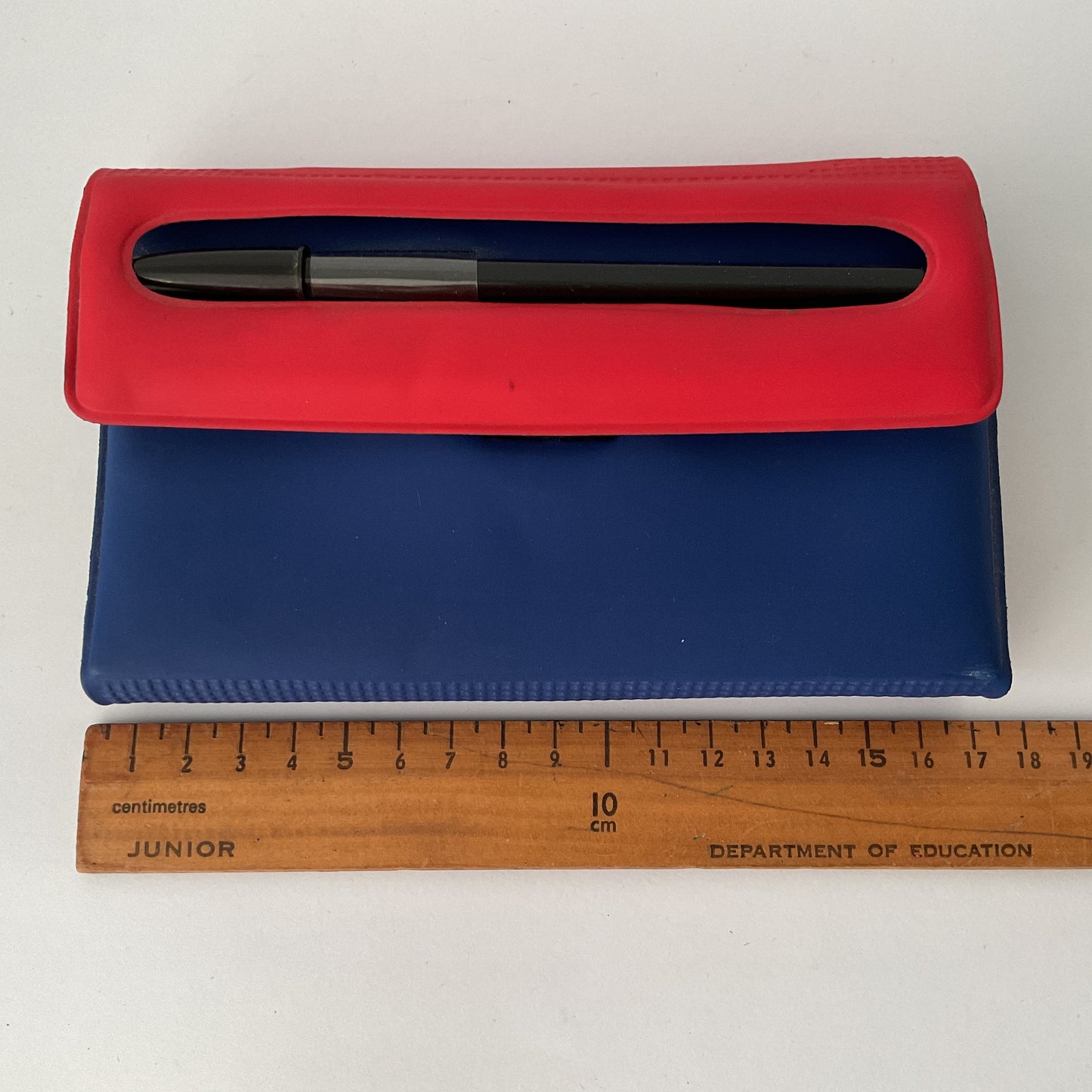 1990's vinyl covered Daily Organiser and address book- original folder style binder notepad, 1998 diary, addresses, blank notebook